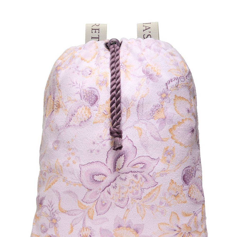 Victoria's Secret Packable Beach Blanket in Lavender and Gold